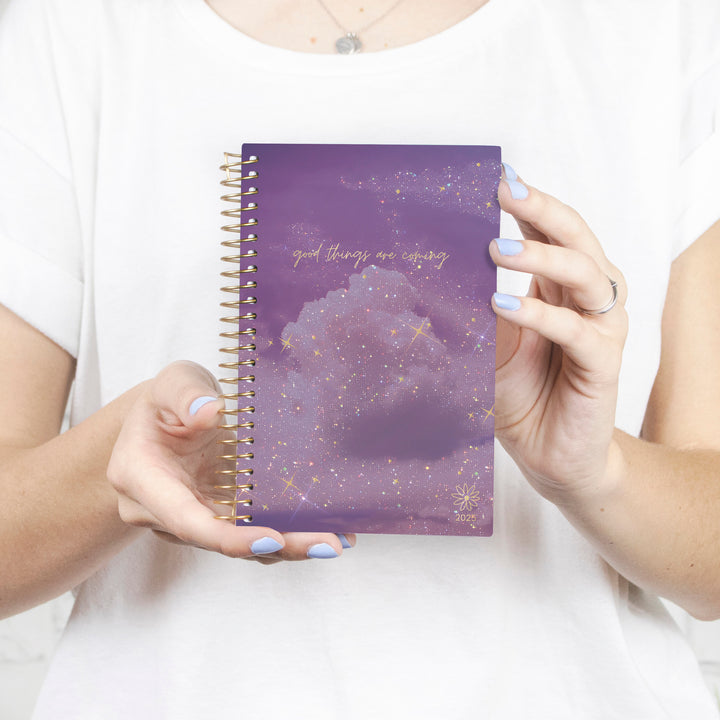 2025 Soft Cover Planner, 4" x 6", Good Things Are Coming