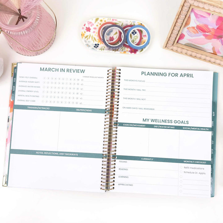 Chronic Illness Planner | Brushstroke Blooms - bloom daily planners