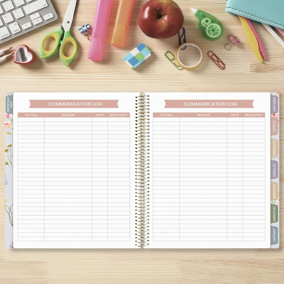 Undated Teacher Planner | Teach Them Love Them - bloom daily planners