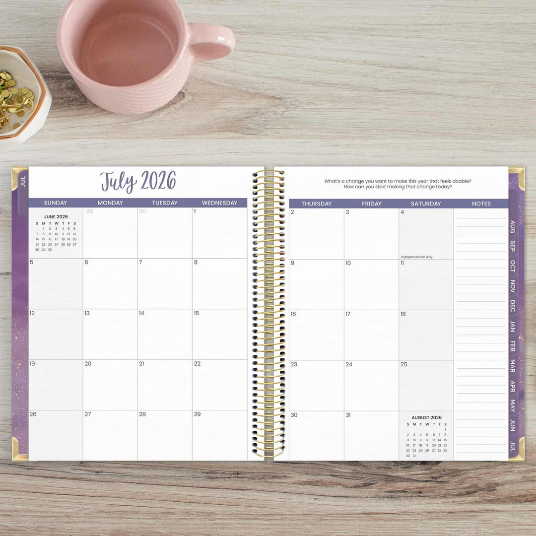 2026–27 Vision Goal Planner, 7.5" x 9" | Good Things Are Coming - bloom daily planners