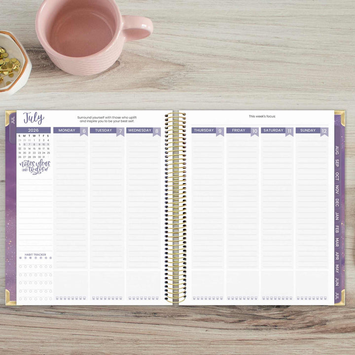 2026–27 Vision Goal Planner, 7.5" x 9" | Good Things Are Coming - bloom daily planners
