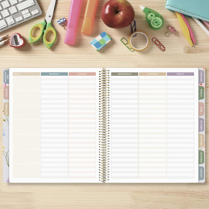 Undated Teacher Planner | Teach Them Love Them - bloom daily planners