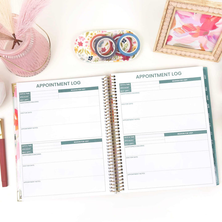 Chronic Illness Planner | Brushstroke Blooms - bloom daily planners