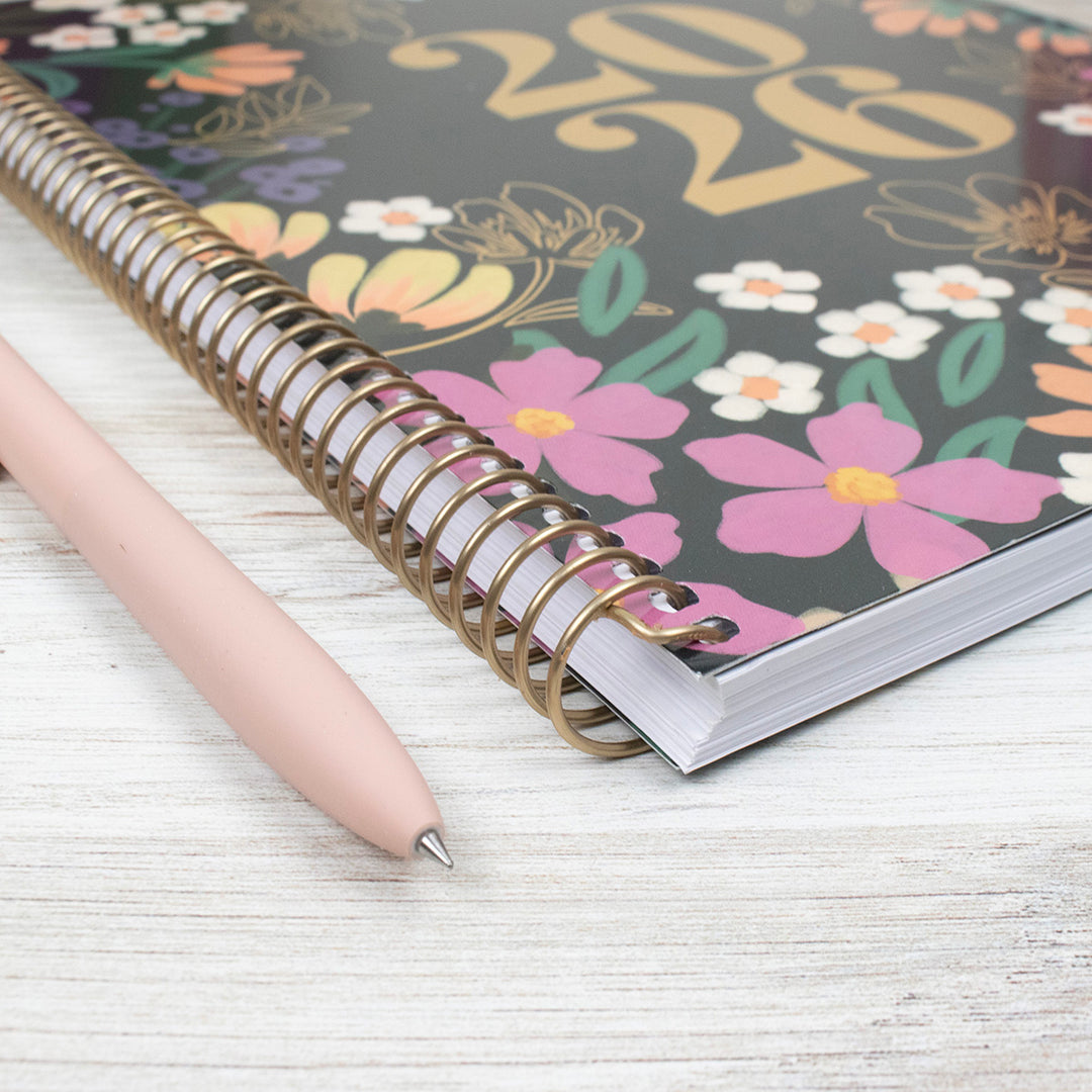 2026 Soft Cover Planner, 8.5" x 11", Blooming Wildly