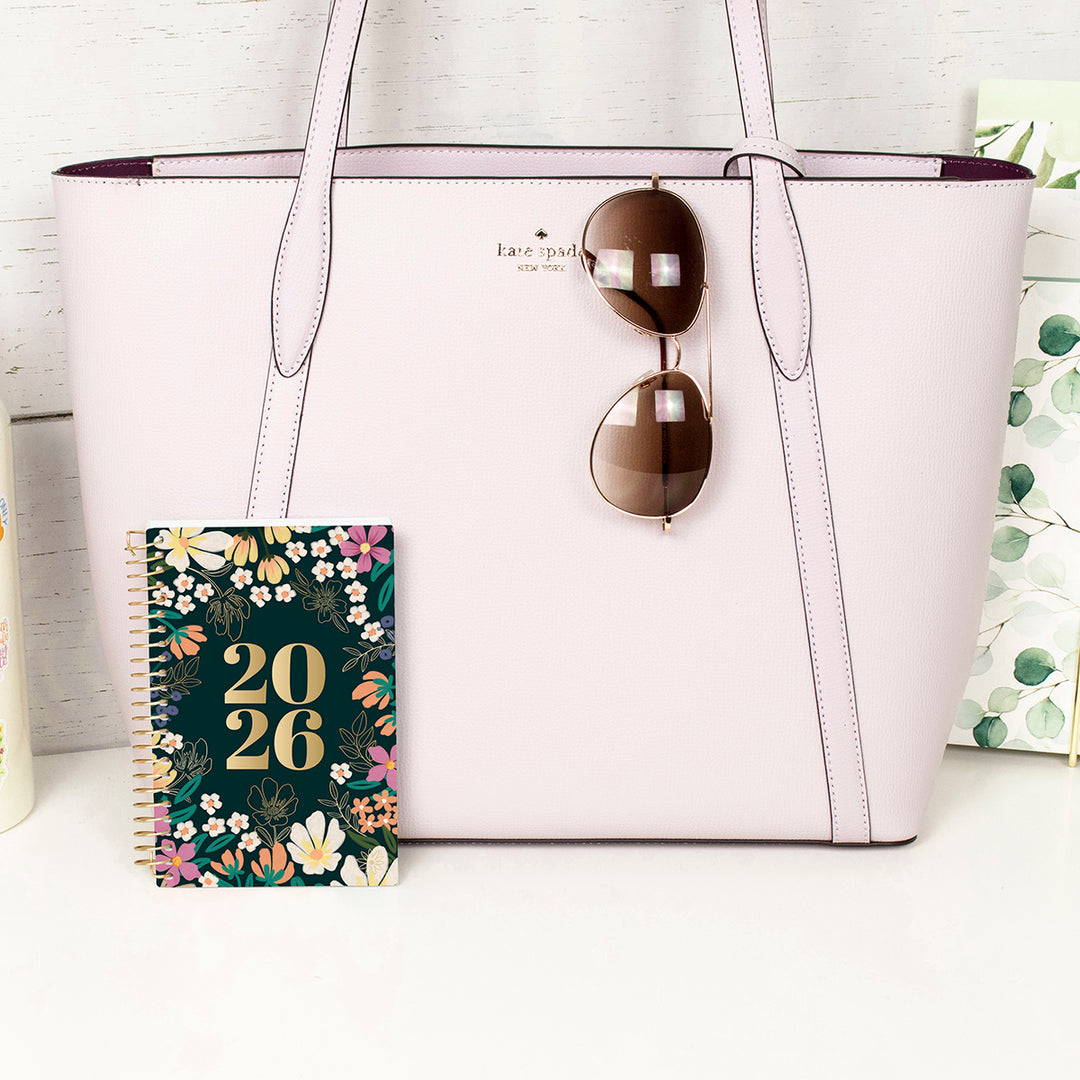 2026 Soft Cover Planner, 4" x 6", Blooming Wildly