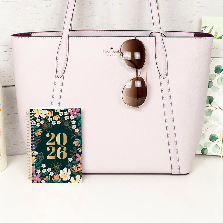 2026 Soft Cover Planner, 4" x 6", Blooming Wildly