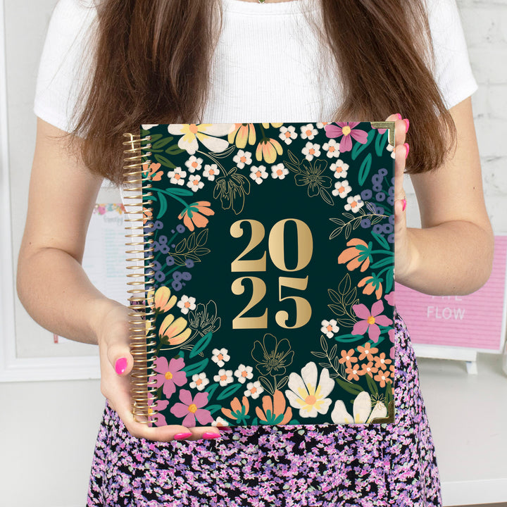 2025 Vision Planner, 7.5" x 9", Blooming Wildly