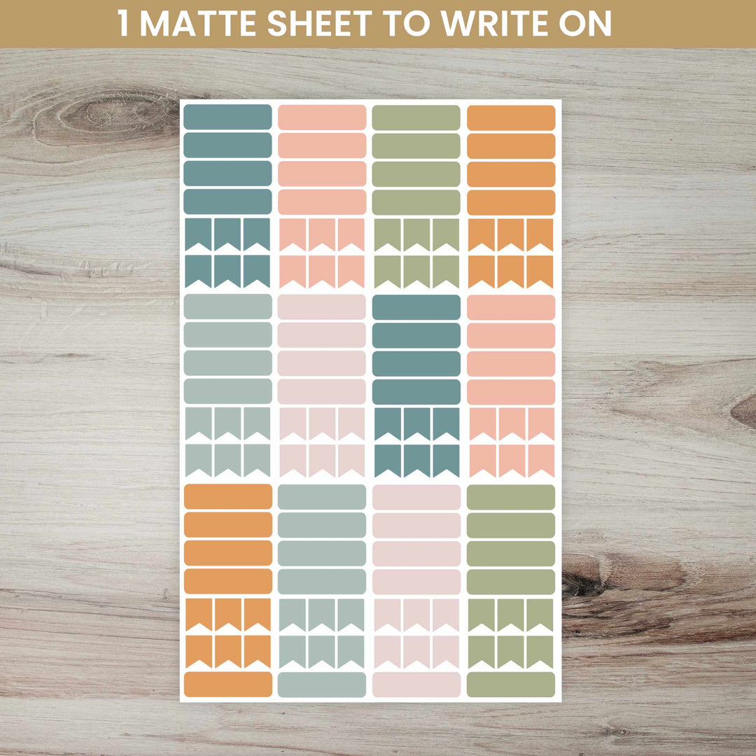 Planner Stickers, Calendar Essentials Pack, Sweater Weather