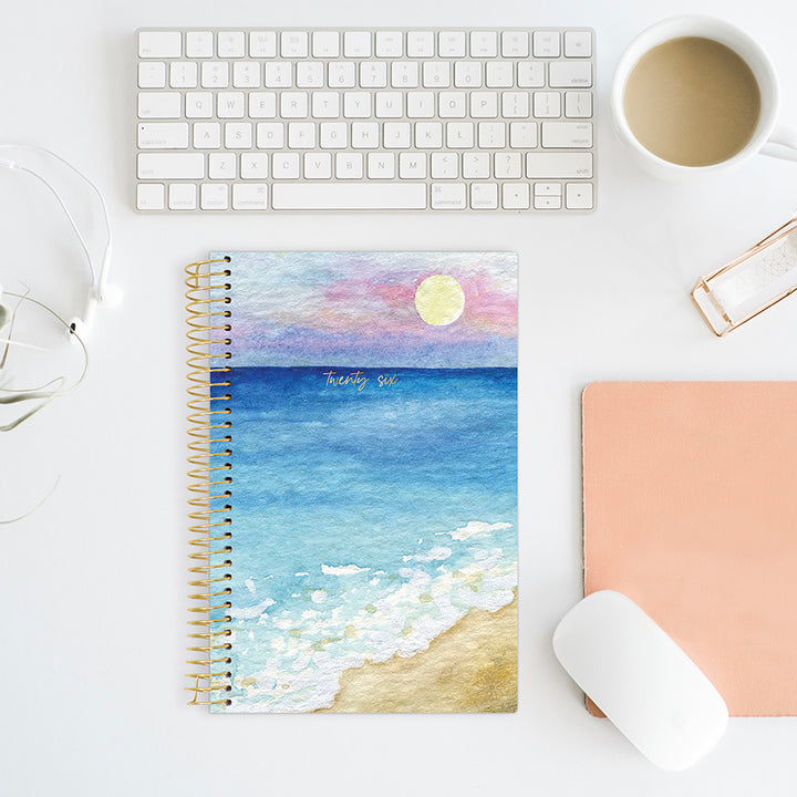 2026 Soft Cover Planner, 5.5" x 8.25", Coastal Calm