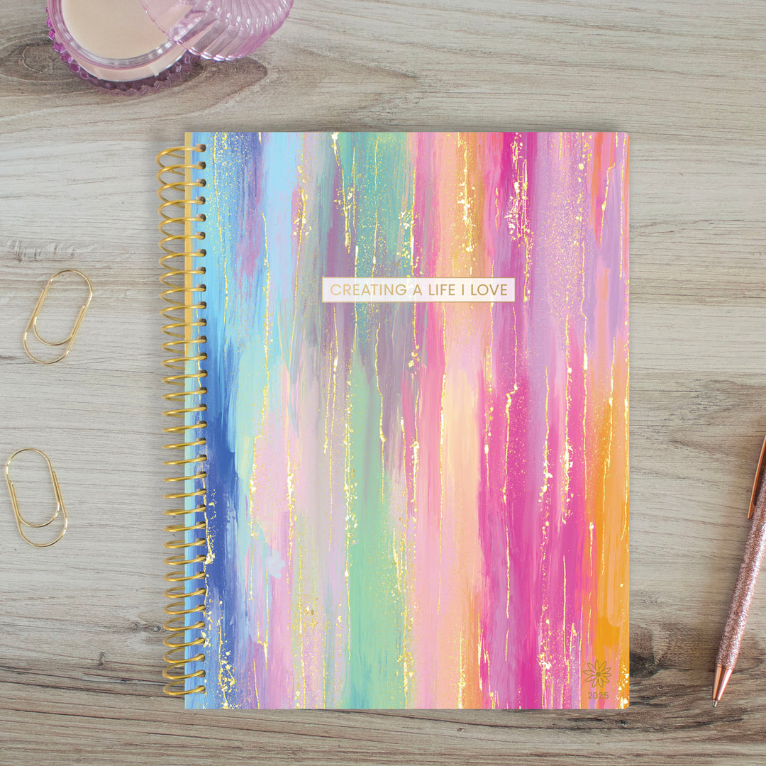 2025 Soft Cover Planner, 8.5" x 11", Creating A Life I Love