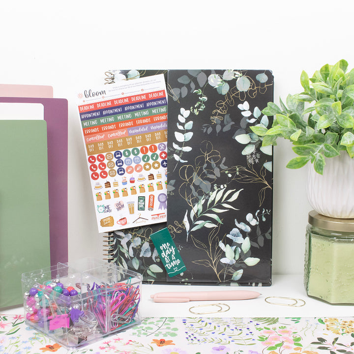 2026 Soft Cover Planner, 8.5" x 11", Eucalyptus, Green