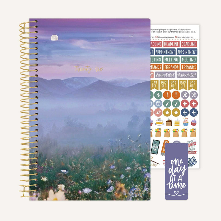 2026 Soft Cover Planner, 5.5" x 8.25", Mystical Mountains