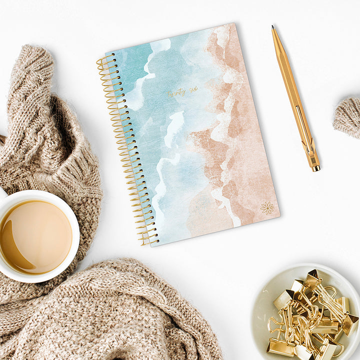 2026 Soft Cover Planner, 5.5" x 8.25", Ocean Oasis