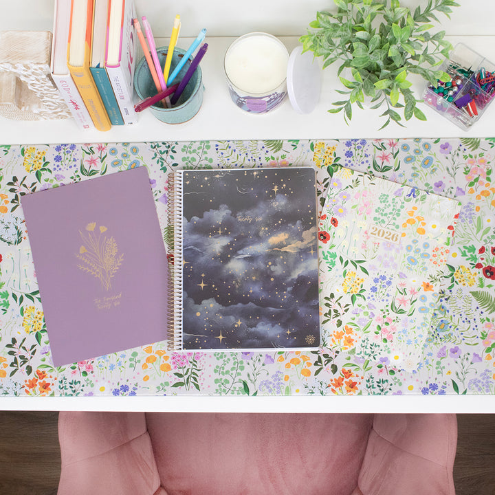 2026 Timed Vertical Weekly Planner, 8.5" x 11", Interchangeable Cover