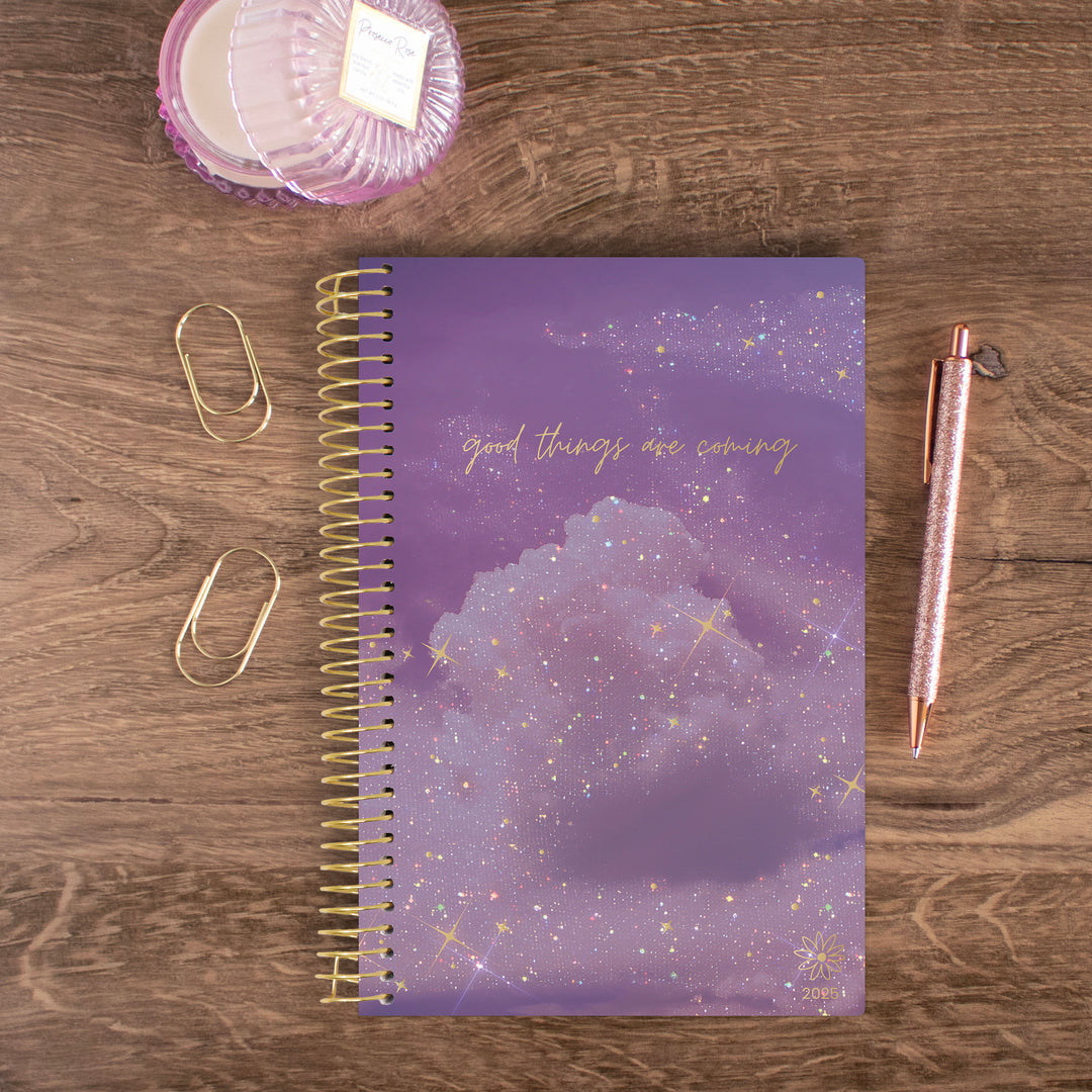 2025 Soft Cover Planner, 5.5" x 8.25", Good Things are Coming