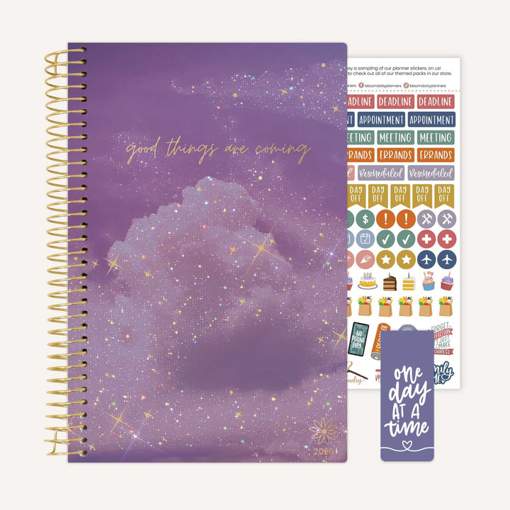 2026 Soft Cover Planner, 5.5" x 8.25", Good Things are Coming