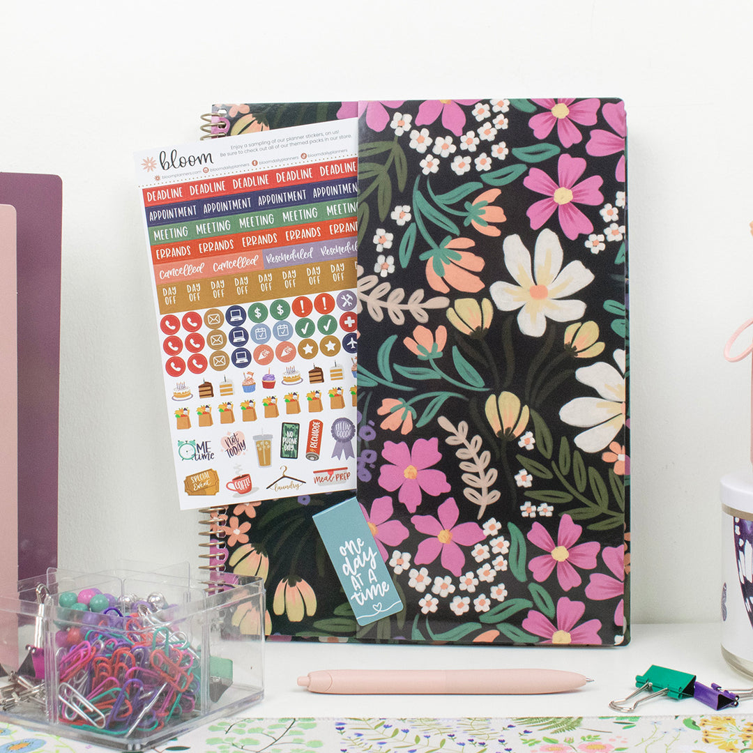 2026 Soft Cover Planner, 8.5" x 11", Blooming Wildly