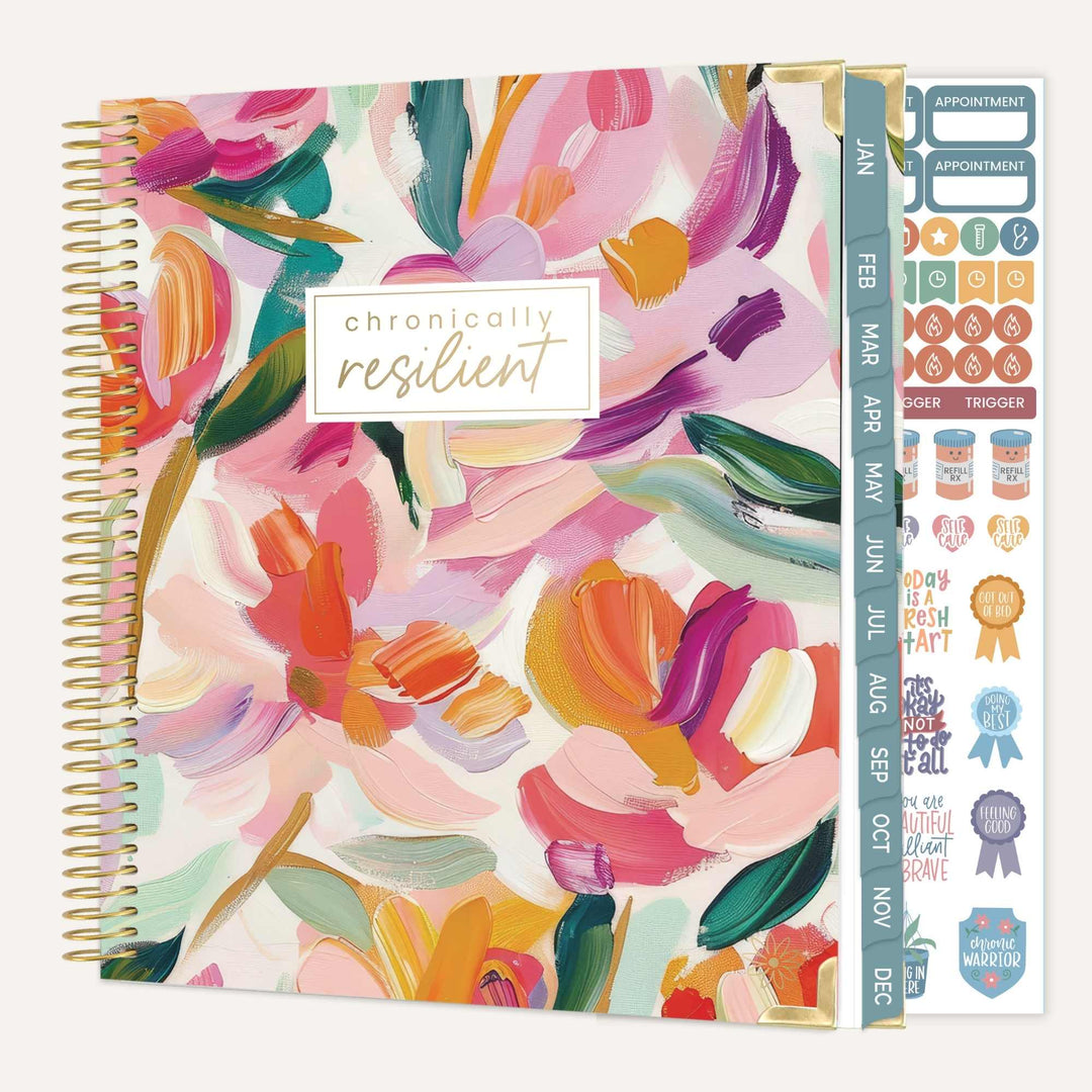 Chronic Illness Planner | Brushstroke Blooms - bloom daily planners