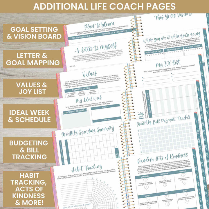 2025 Soft Cover Planner, 5.5" x 8.25", Creating A Life I Love