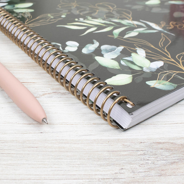 2026 Soft Cover Planner, 8.5" x 11", Eucalyptus, Green