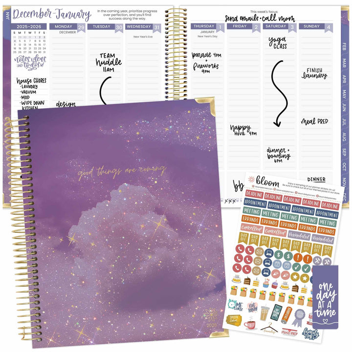 2026 Vision Planner, 7.5" x 9", Good Things Are Coming