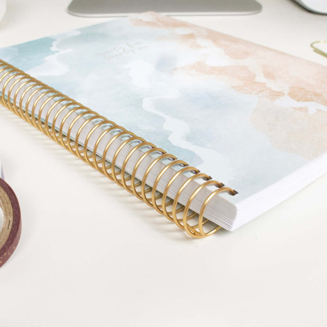 2025-26 Soft Cover Planner, 5.5" x 8.25", Ocean Oasis