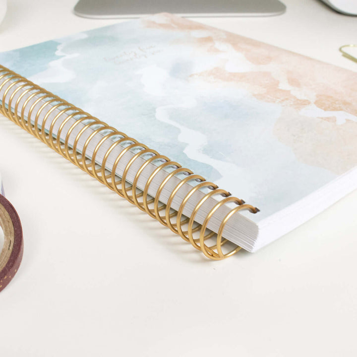 2025-26 Soft Cover Planner, 5.5" x 8.25", Ocean Oasis