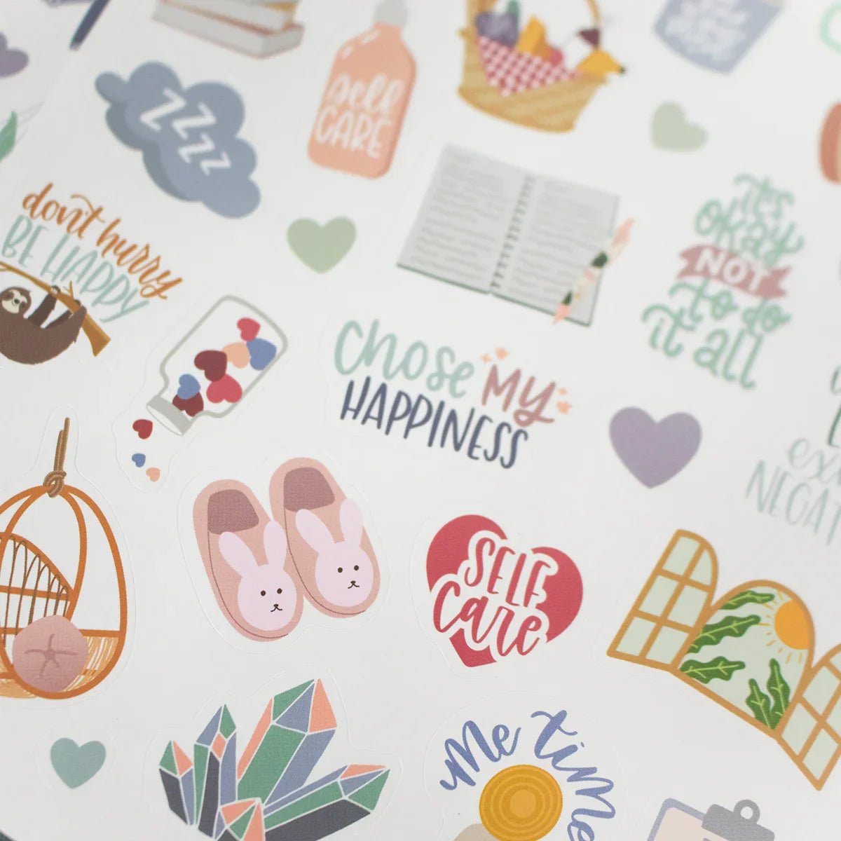 Rest is Self-Care Planner Sticker Pack for Organization – bloom daily ...