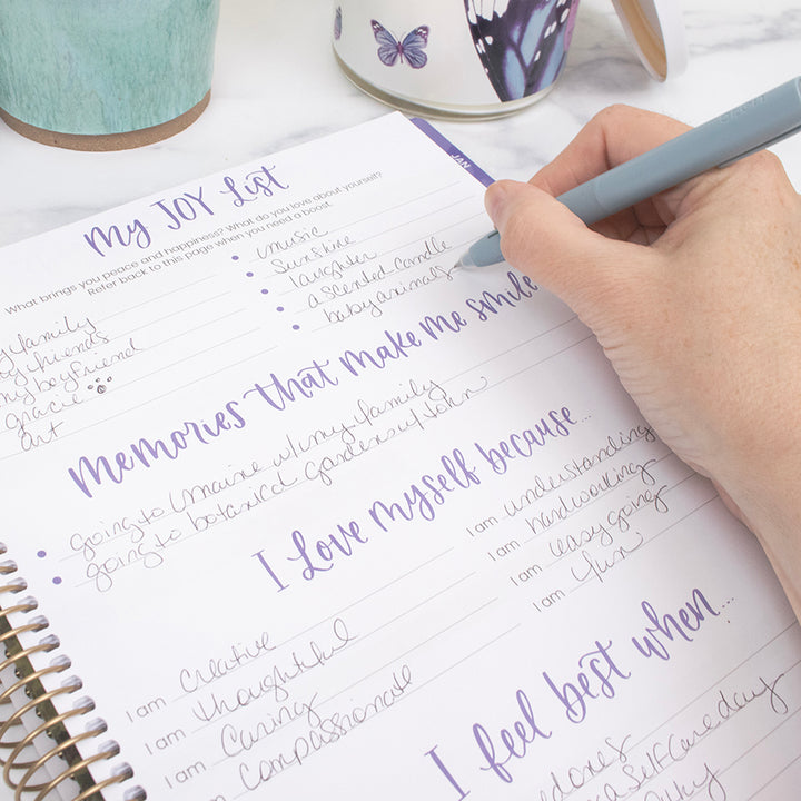 2026 Hard Cover Planner, 8.5" x 11", Spread Kindness Like Wildflowers