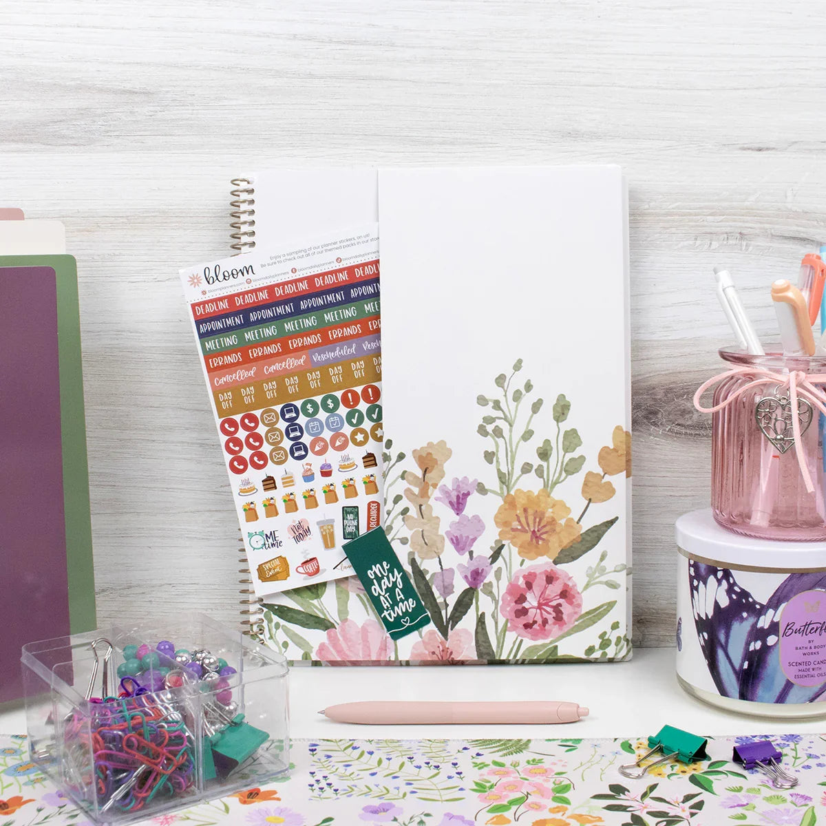 Bloom 2026 Soft-Cover Planner 8.5 x 11 – Monthly & Weekly