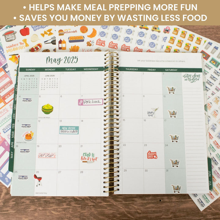 Planner Sticker Pack, Meal Planning