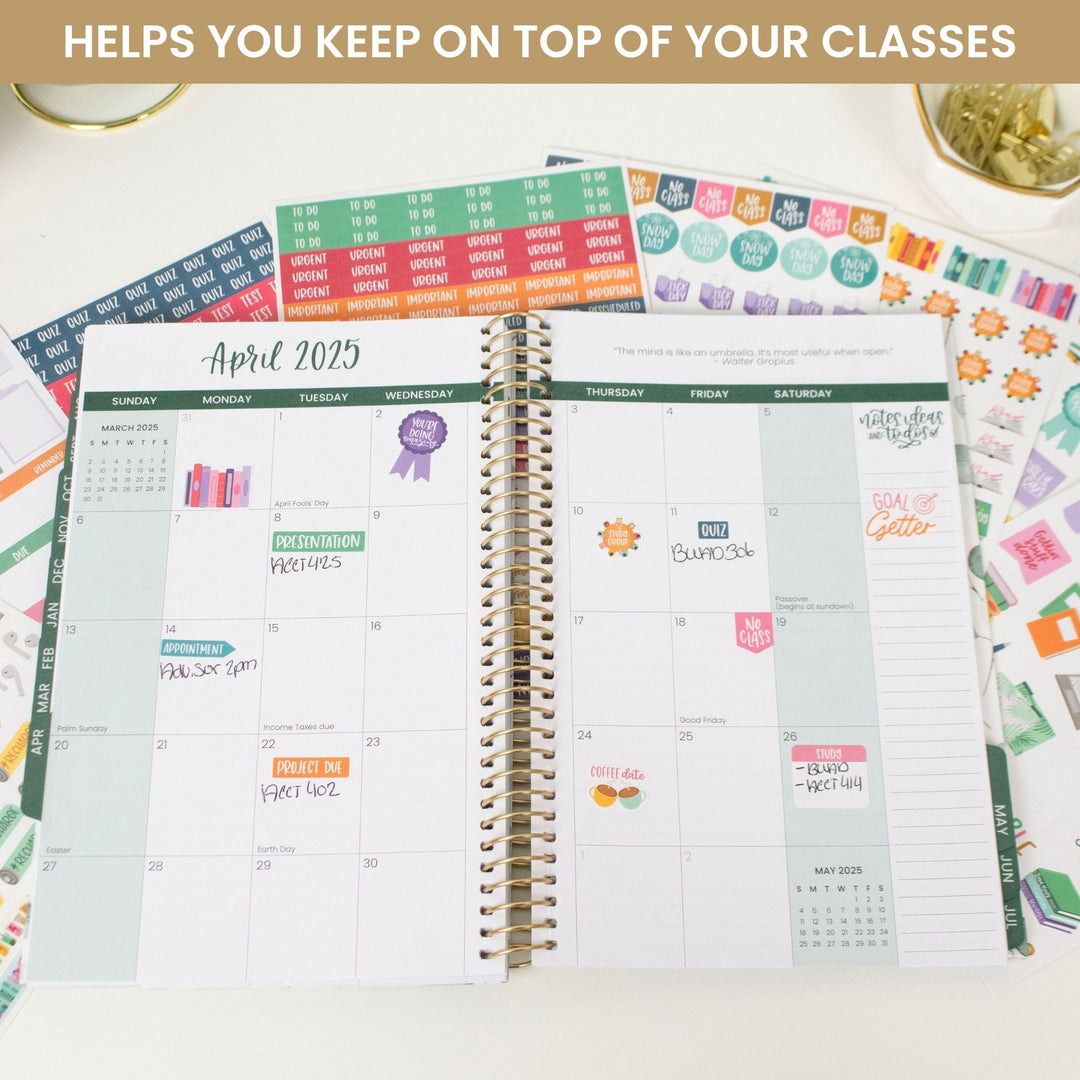 Planner Sticker Pack, Student