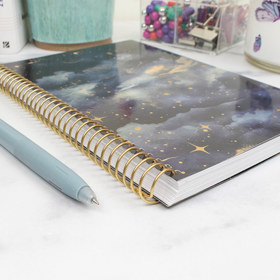 2026 Soft Cover Planner, 5.5" x 8.25", Midnight Sky