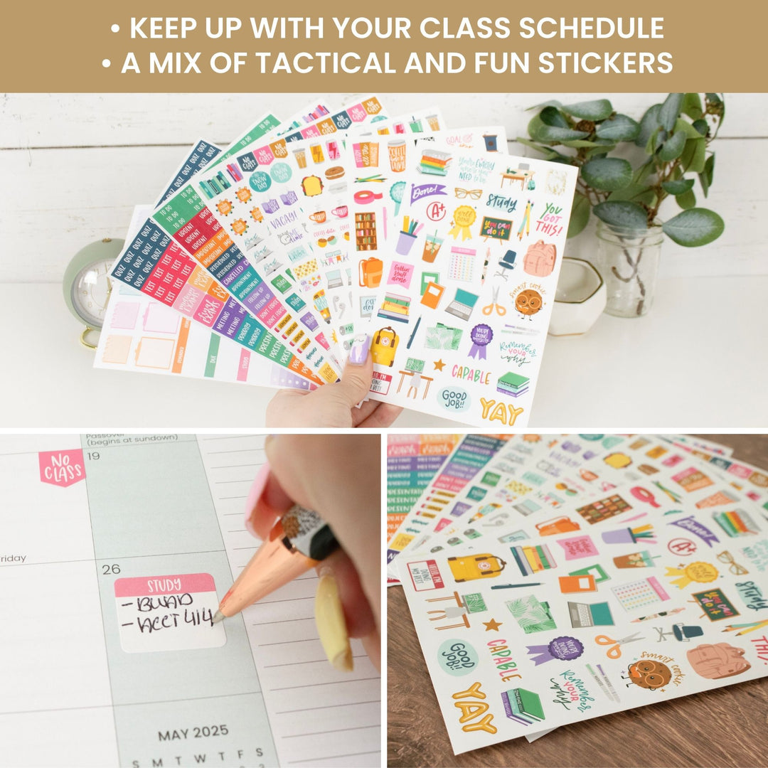 Planner Sticker Pack, Student