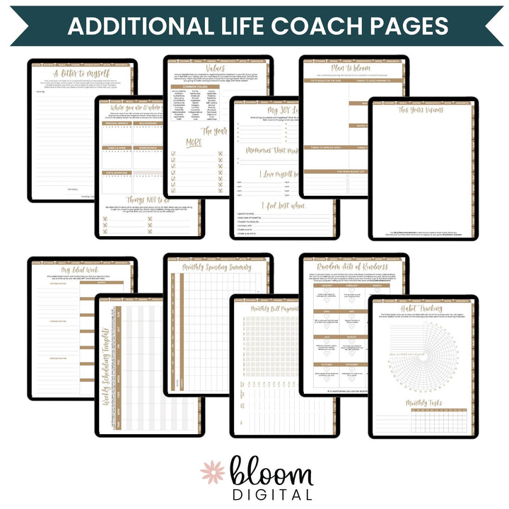 Digital Planner | Dated 2027 Vision Planner