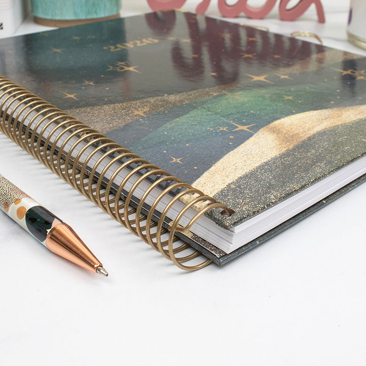 2026 Hard Cover Planner, 8.5" x 11", Celestial Skies