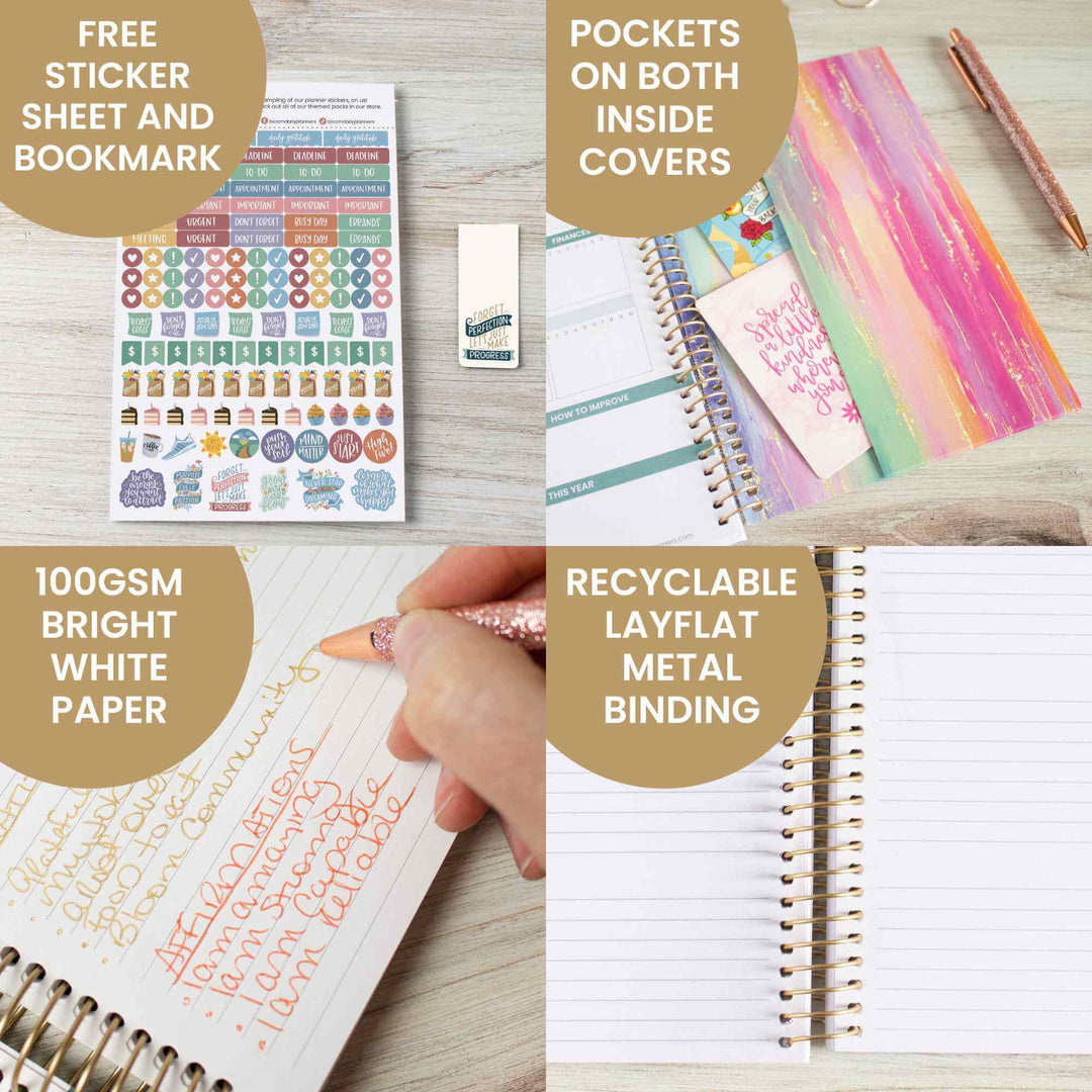 2025 Soft Cover Planner, 5.5" x 8.25", Creating A Life I Love