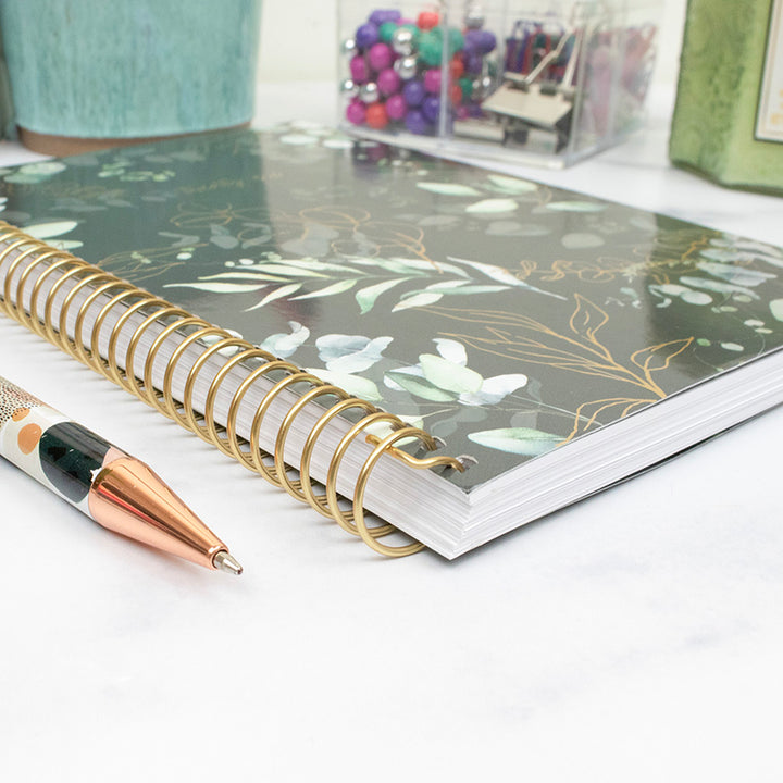 2026 Soft Cover Planner, 5.5" x 8.25", Eucalyptus, Green