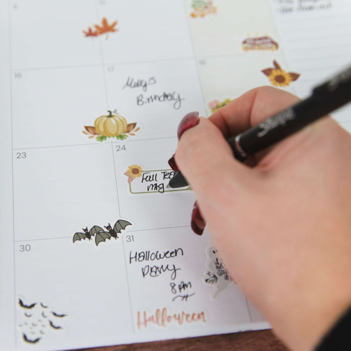 Planner Stickers, Fall Expansion Pack