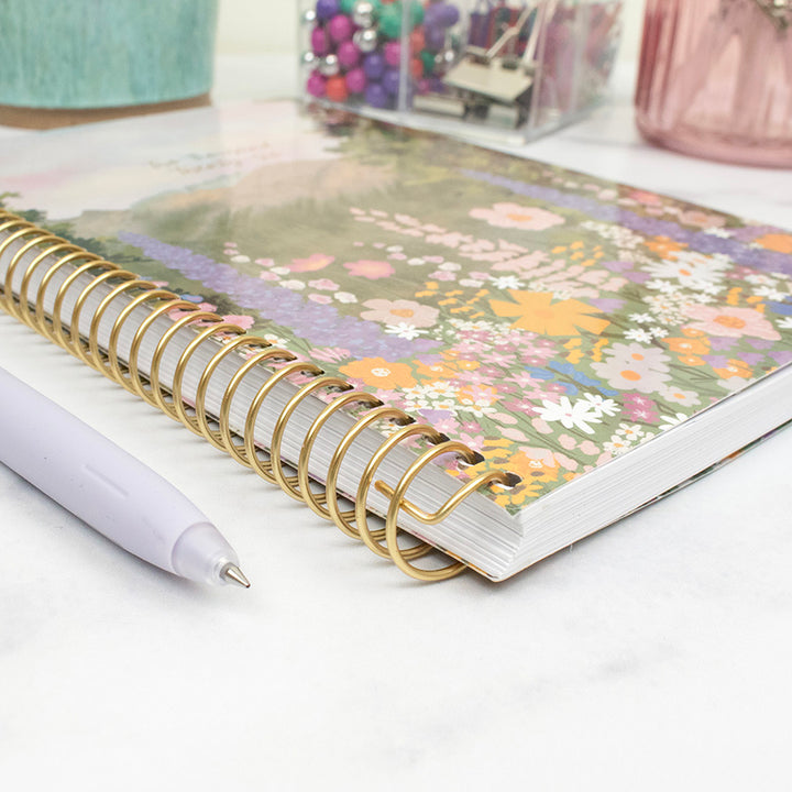2026 Soft Cover Planner, 5.5" x 8.25", Wildflower Mountainside