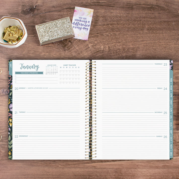 2025 Soft Cover Planner, 8.5" x 11", Be Kind