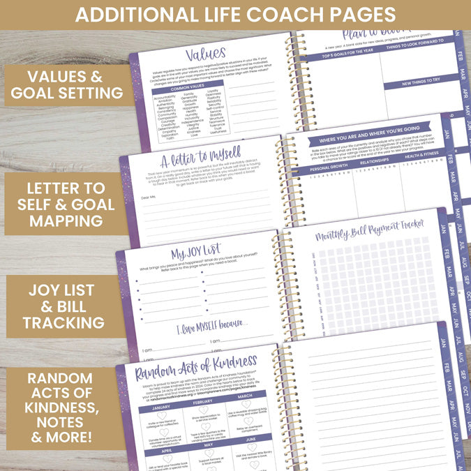 2024 Soft Cover Planner, 4" x 6", Good Things are Coming