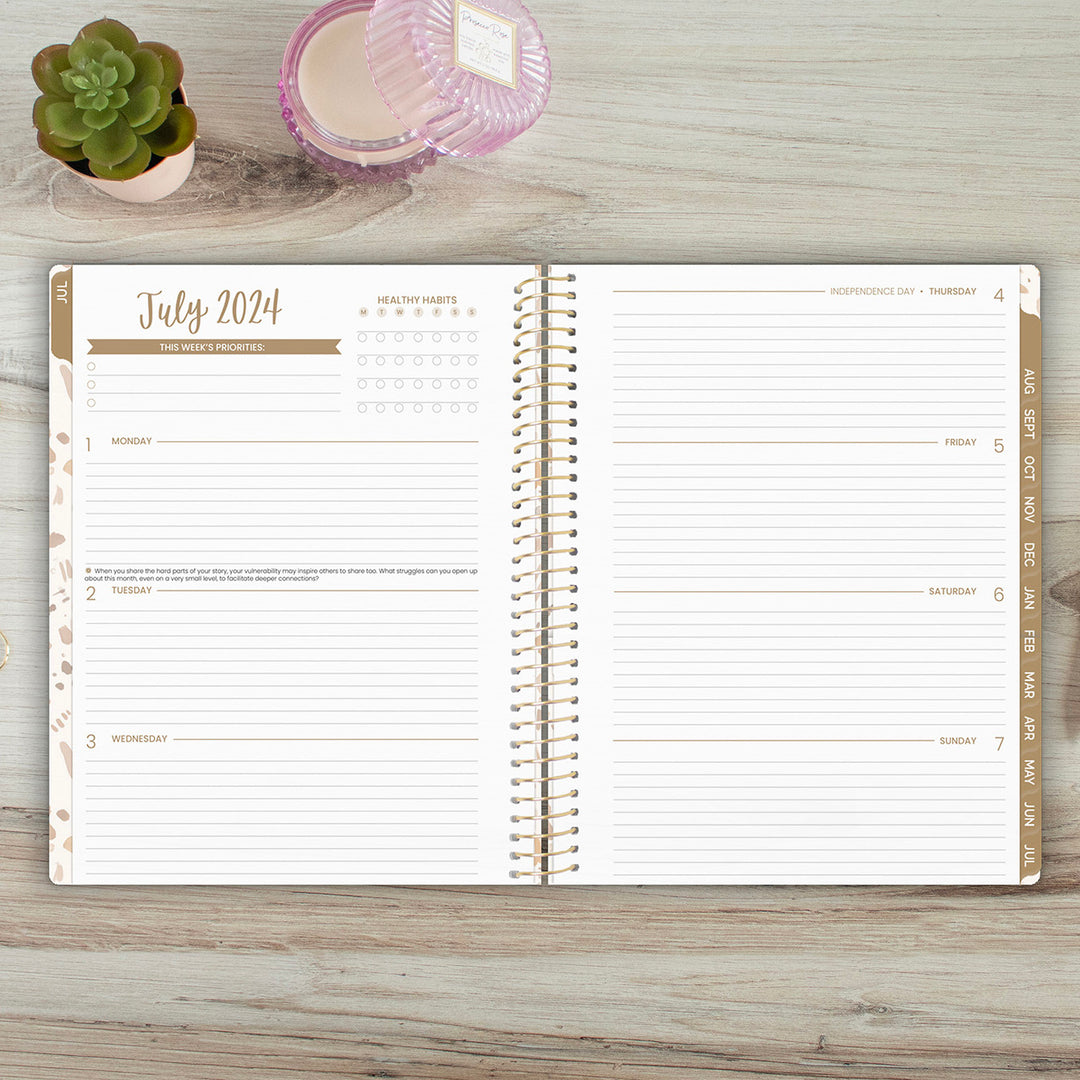 2024-25 Soft Cover Planner, 8.5" x 11", Writefully His