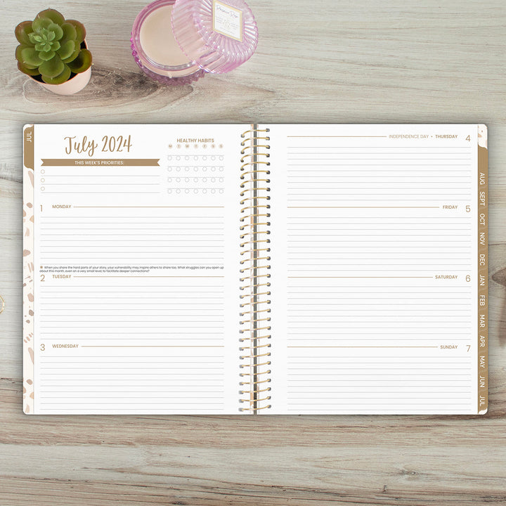 2024-25 Soft Cover Planner, 8.5" x 11", Writefully His