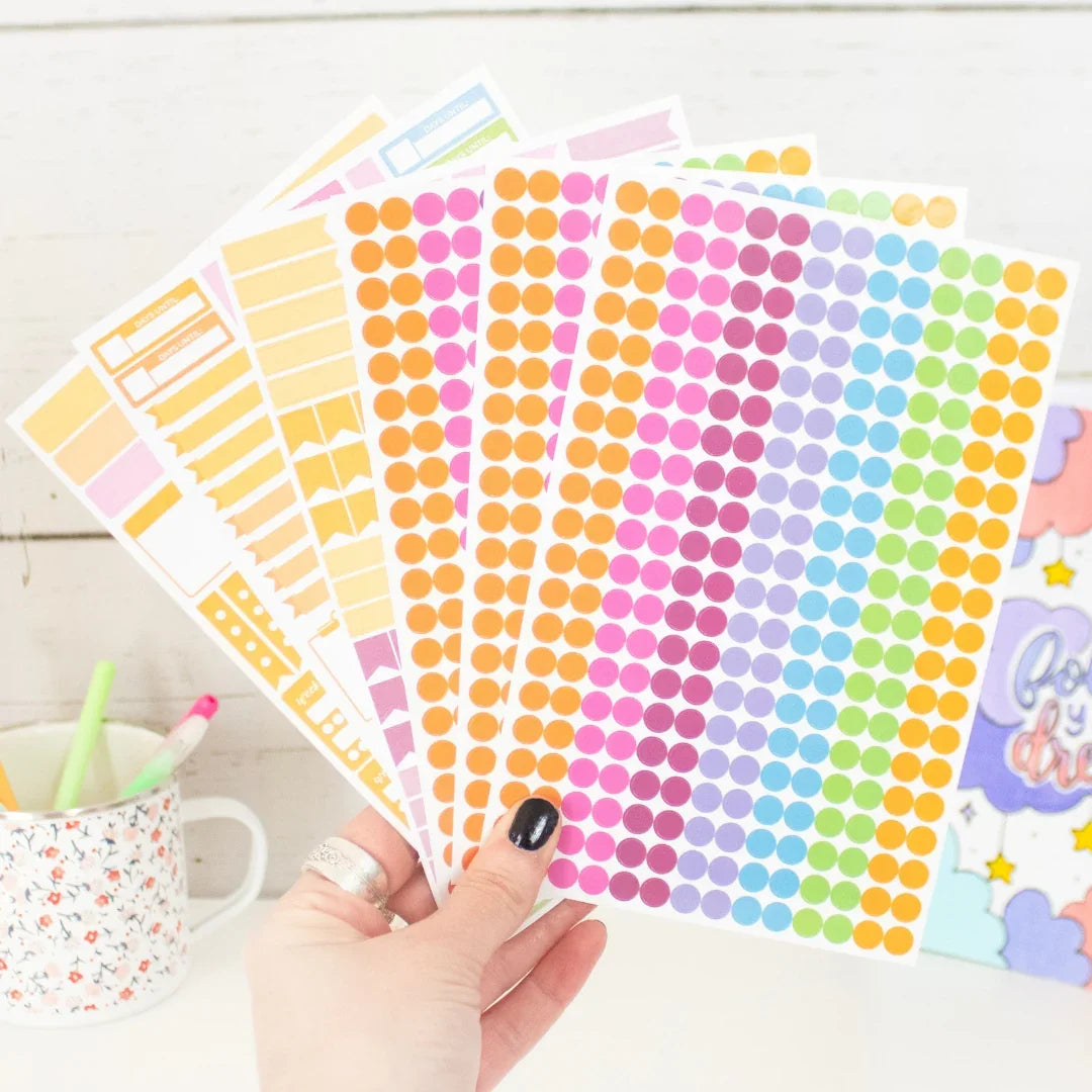 Color Coding Planner Sticker Sheets - bloom daily planners®