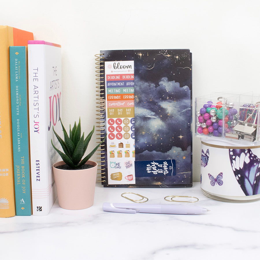 2026 Soft Cover Planner, 5.5" x 8.25", Midnight Sky