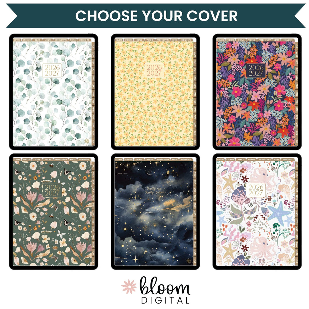 Digital Planner | Dated 2026-27 Classic Planner