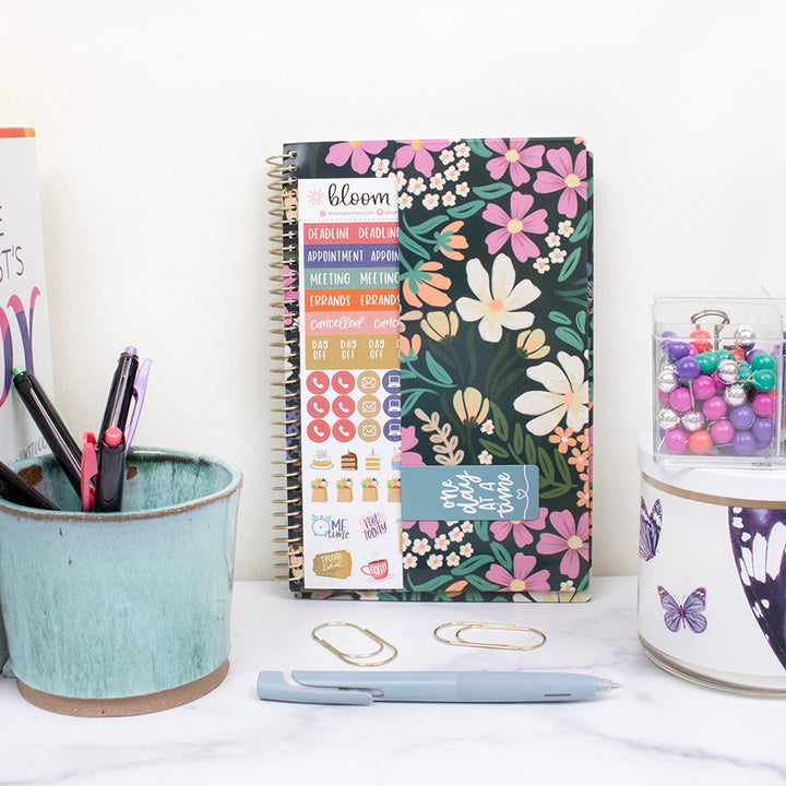 2026 Soft Cover Planner, 5.5" x 8.25", Blooming Wildly