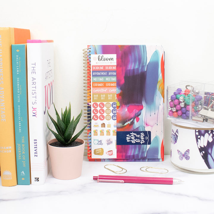 2026 Soft Cover Planner, 5.5" x 8.25", Brilliant Brushstrokes