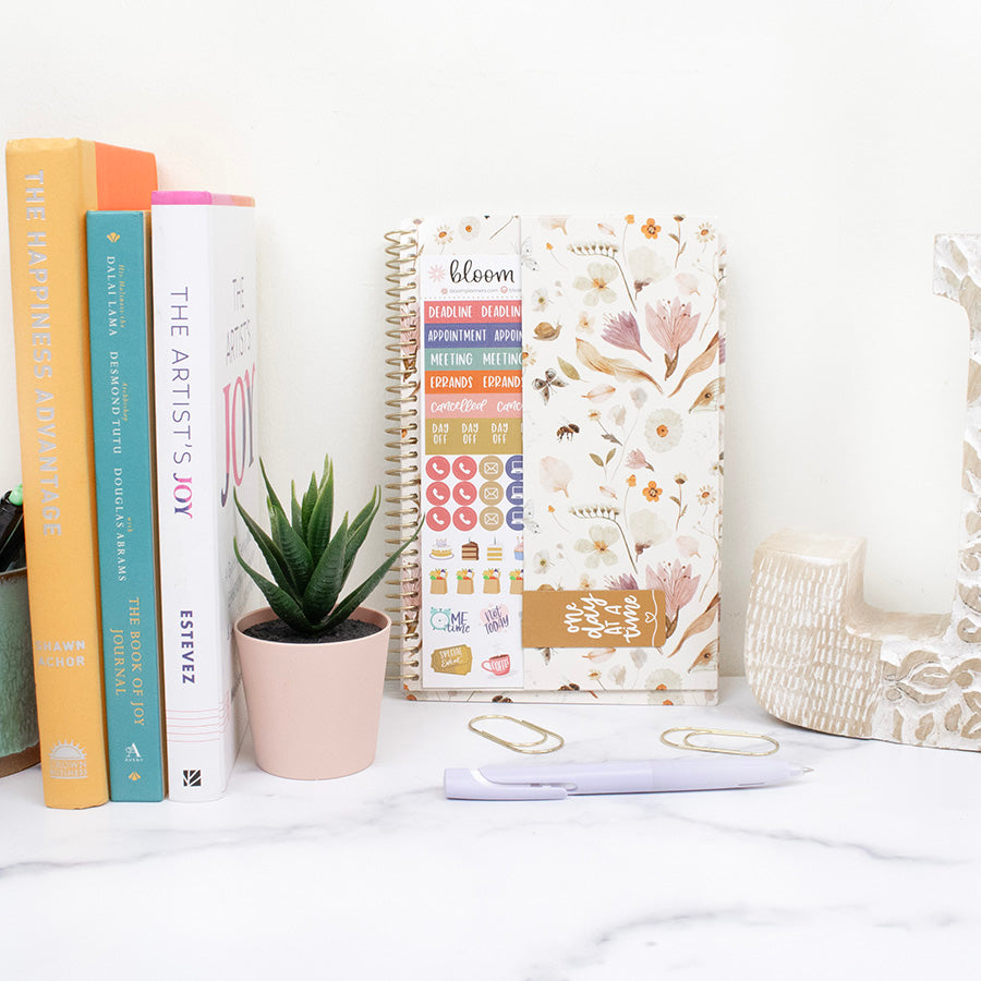 2026 Soft Cover Planner, 5.5" x 8.25", Butterfly Garden